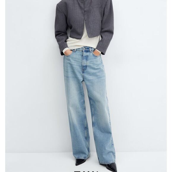 MANGO $150  POINTED-TOE ANKLE BOOT SWITH ZIP CLOSURE 42 US 10 - Picture 3 of 7